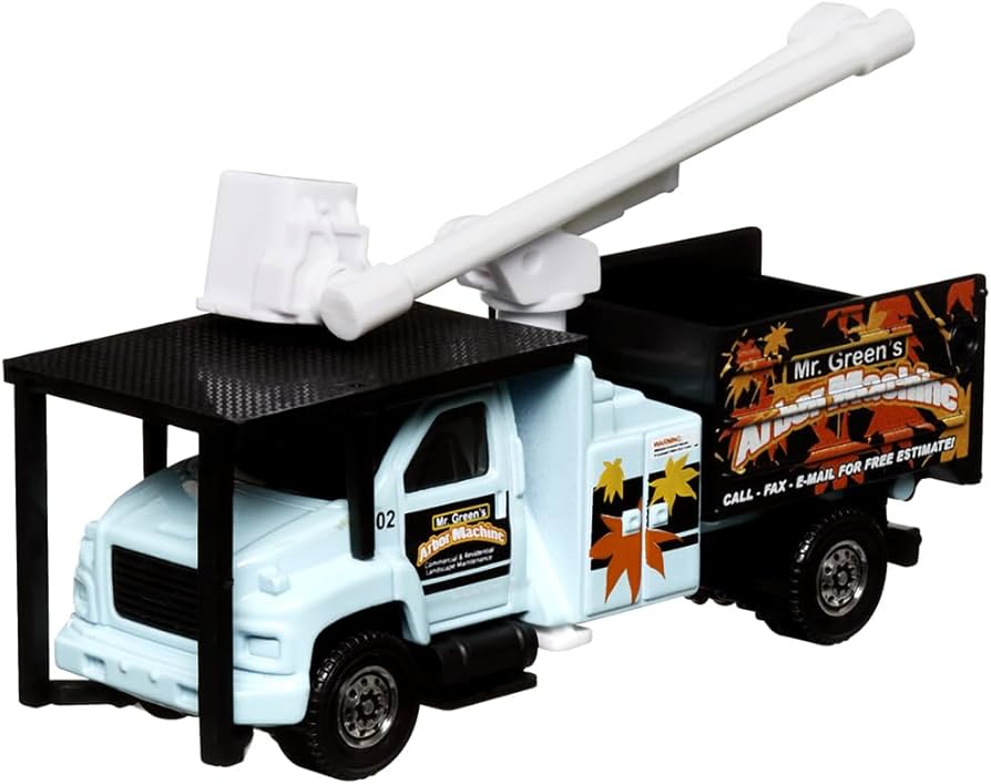 Matchbox Working Rigs Die-Cast Vehicle - GMC C8500 Topkick Tree